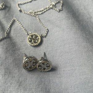 Tory Burch Necklace and Earrings